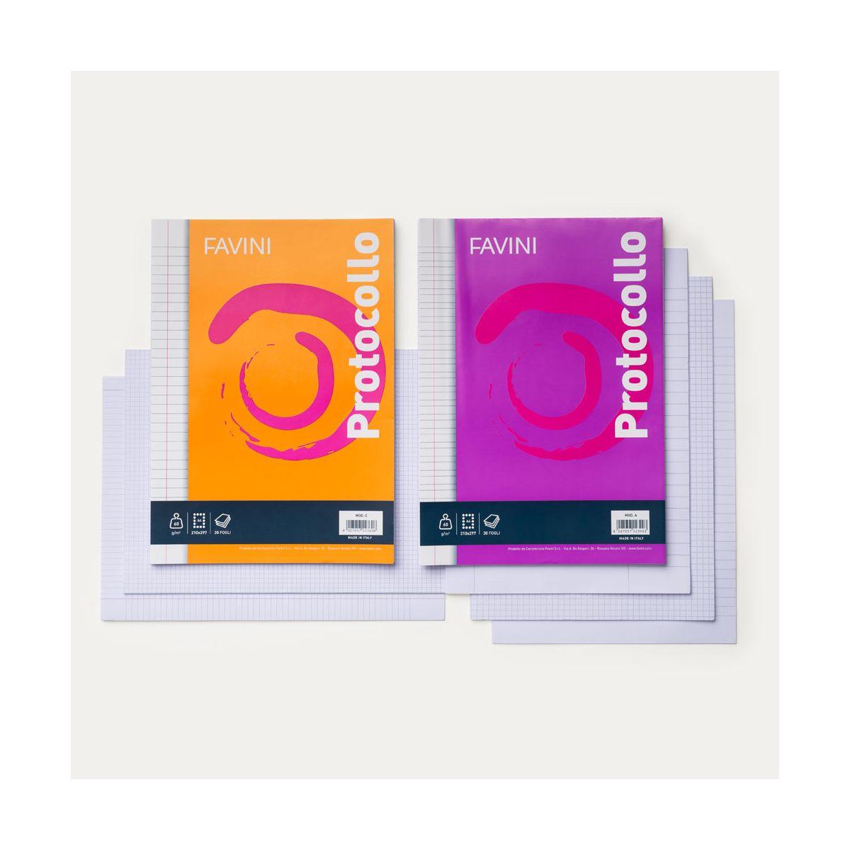 Favini - risma 200 fogli protocollo - a4 - 60 gr -