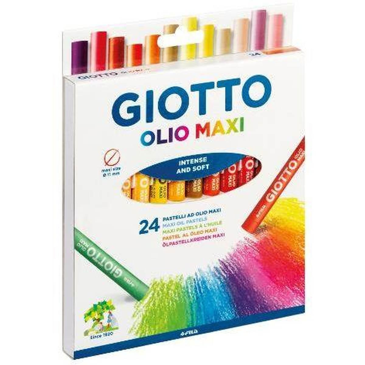 Giotto olio maxi - astuccio 24 pezzi