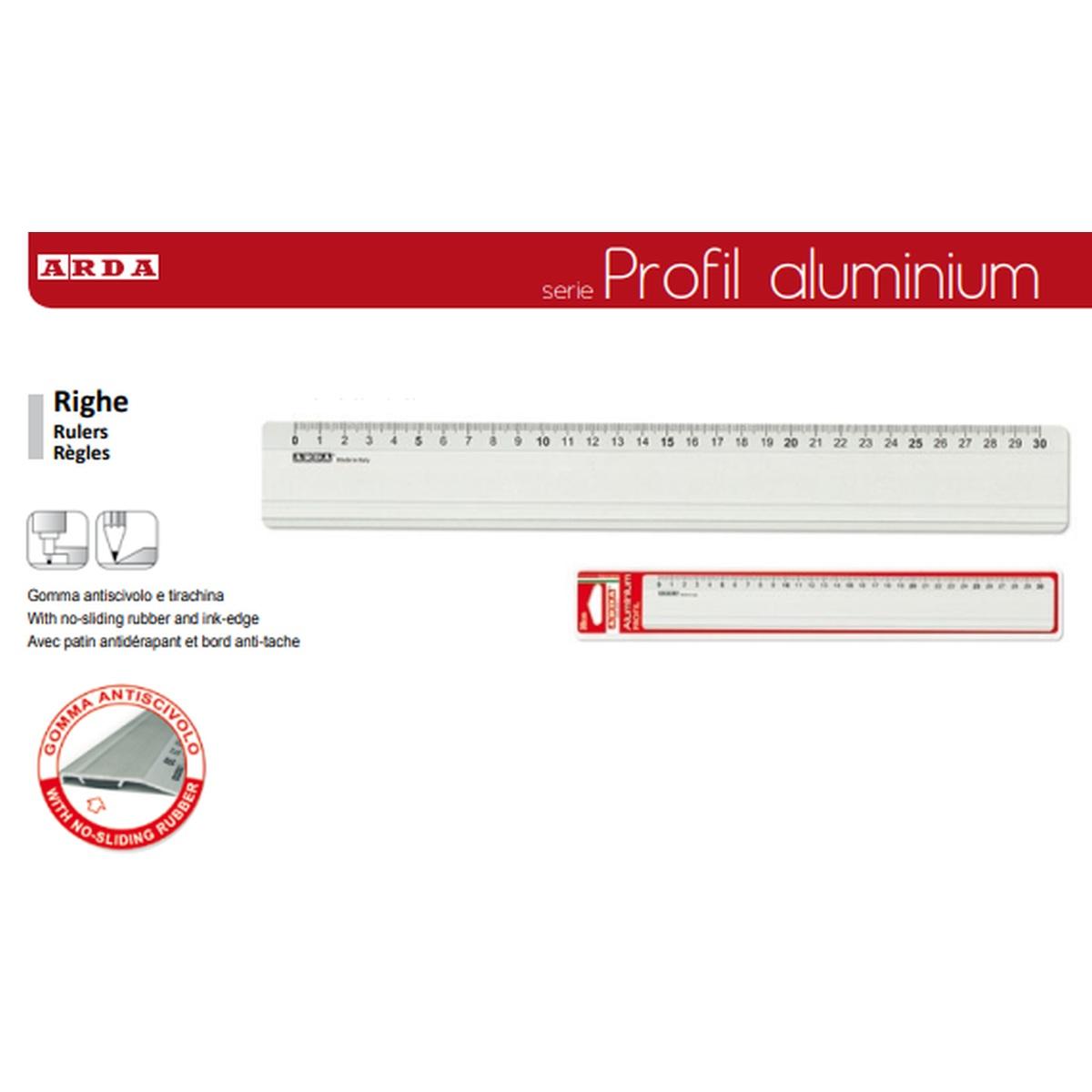 Arda - riga aluminium profil 50 cm