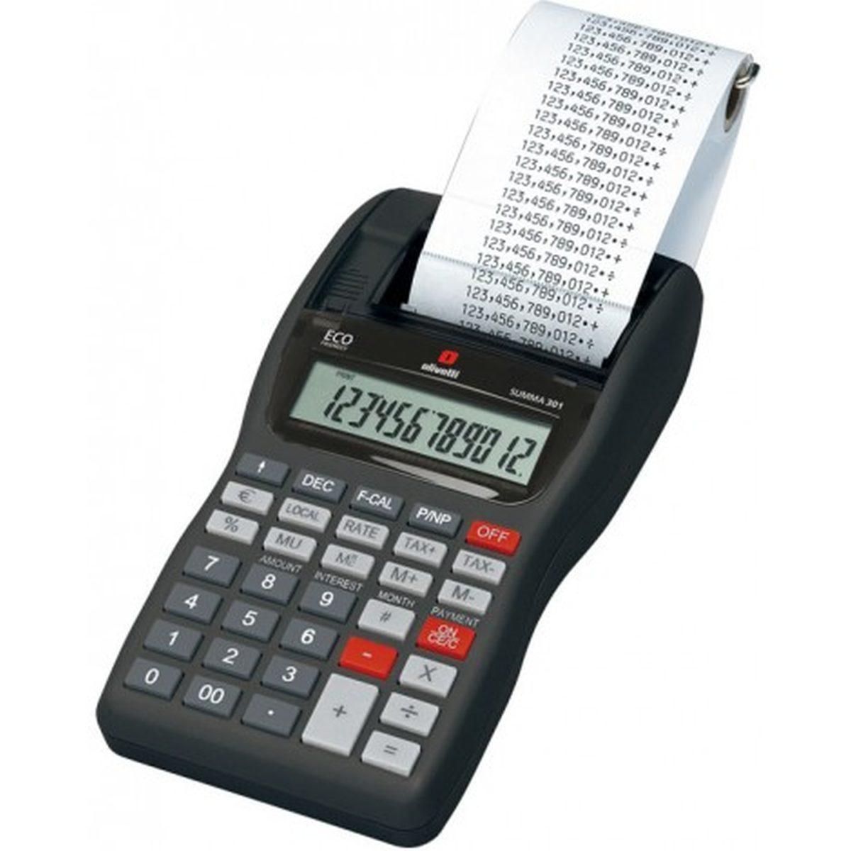 Olivetti summa 301 calcolatrice screivente