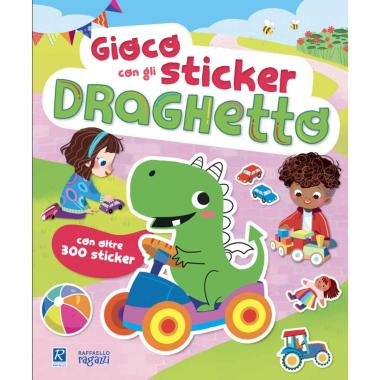 Gioco con gli sticker draghetto