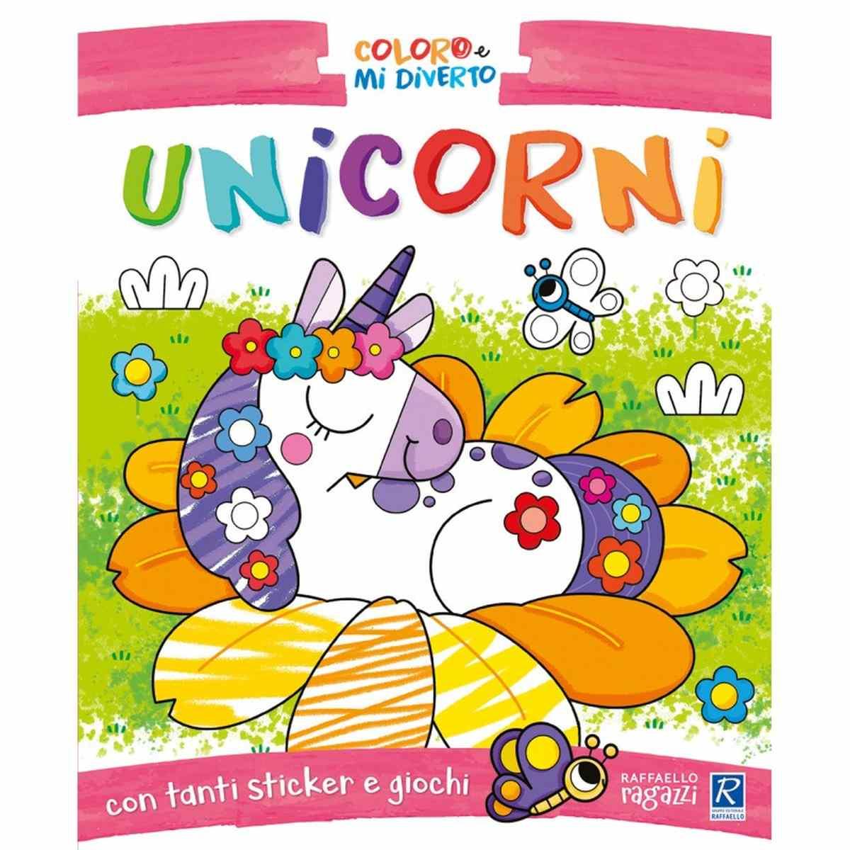 Coloro e mi diverto - unicorni