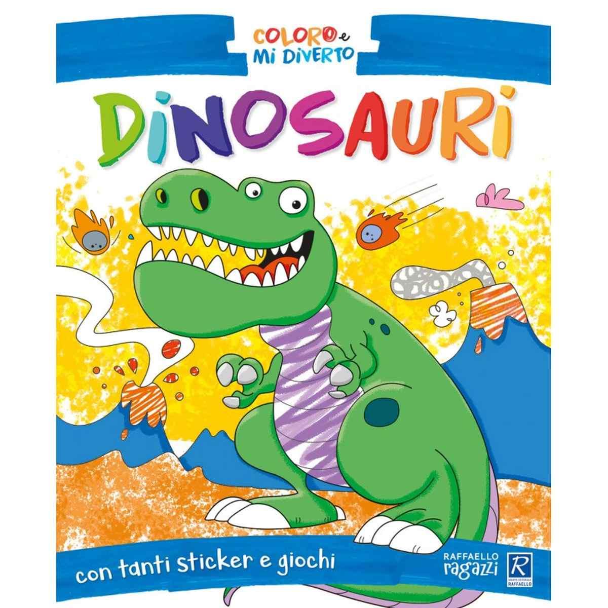 Coloro e mi diverto - dinosauri