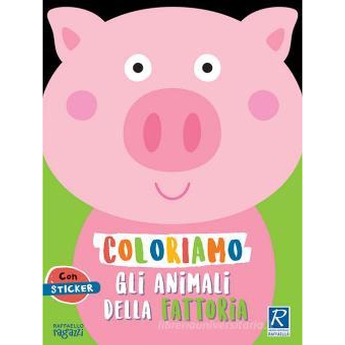 Coloriamo gli animali della fattoria