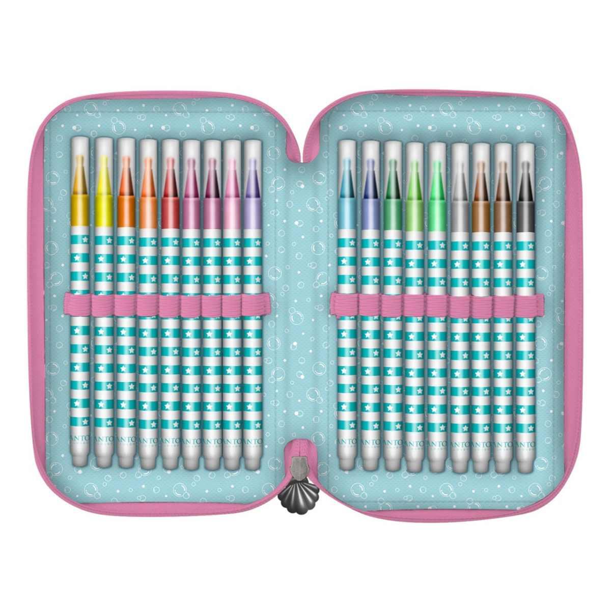 Santoro astuccio 3 zip accessoriato gorjuss