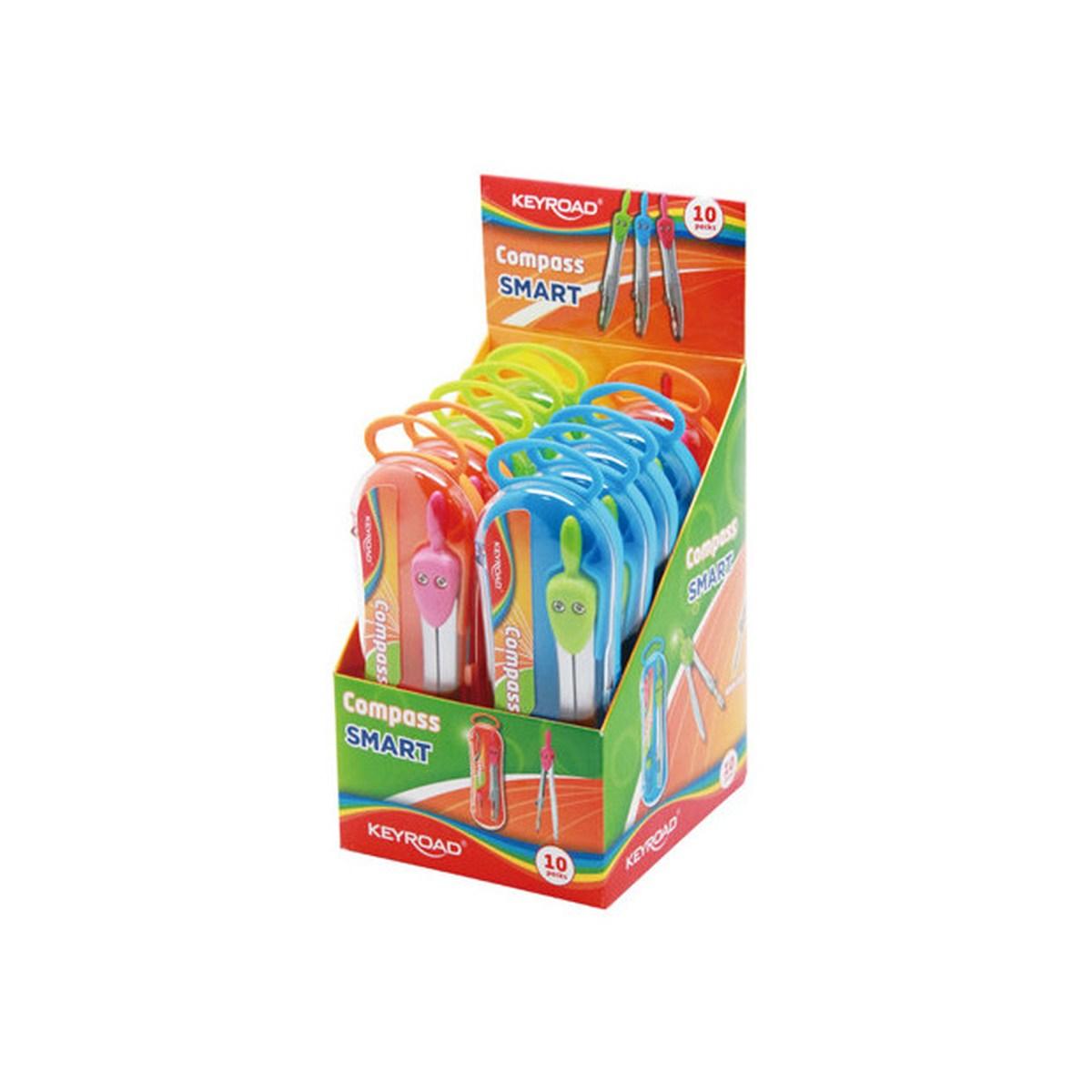 Keyroad - compasso metallo smart in astuccio