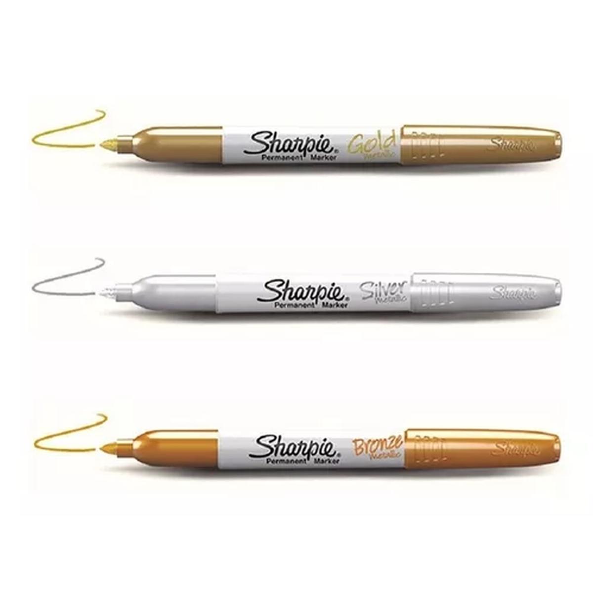 Sharpie  metallic - marker permanente punta fine