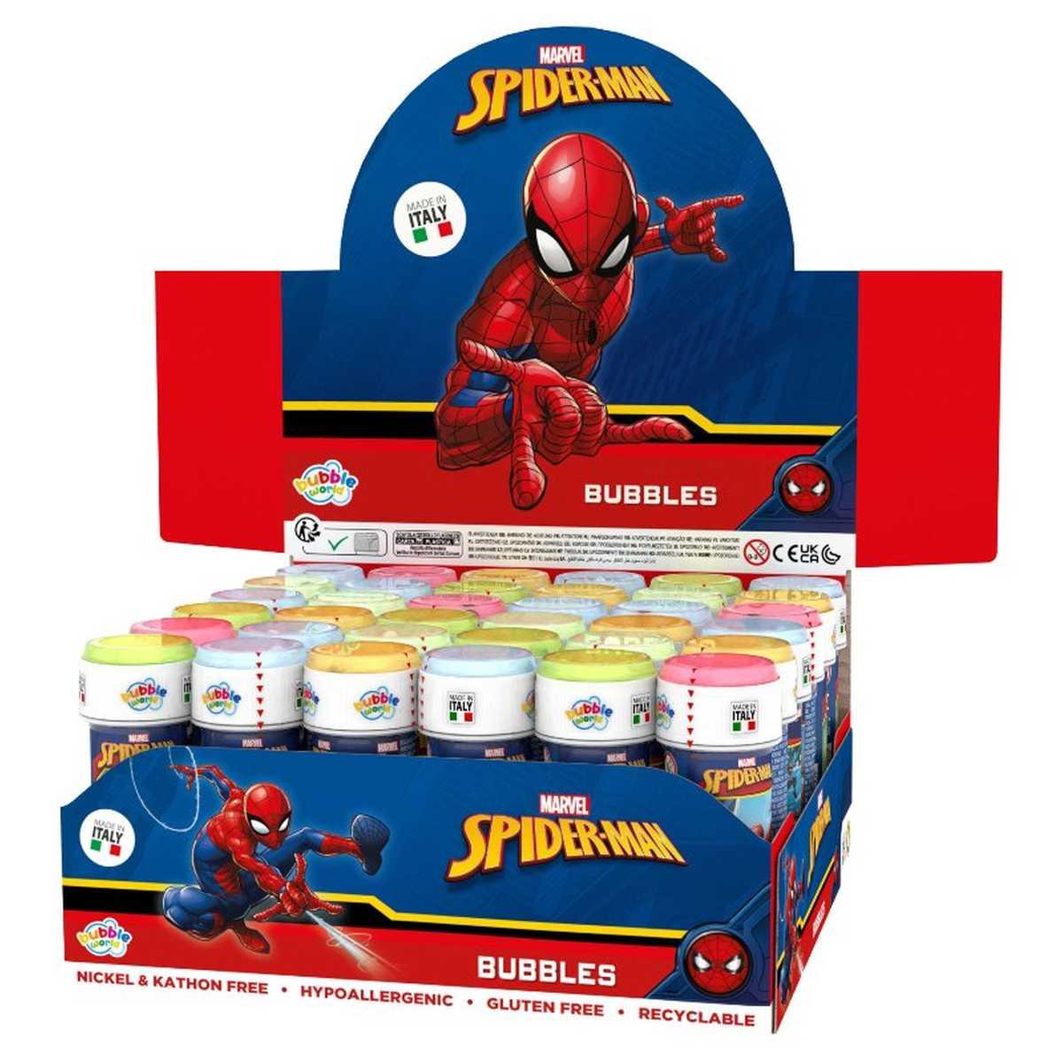 Bolle di sapone spiderman 60 ml