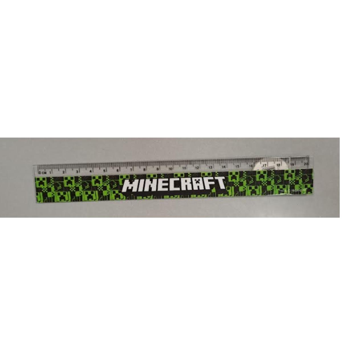 Righello 18 cm minecraft