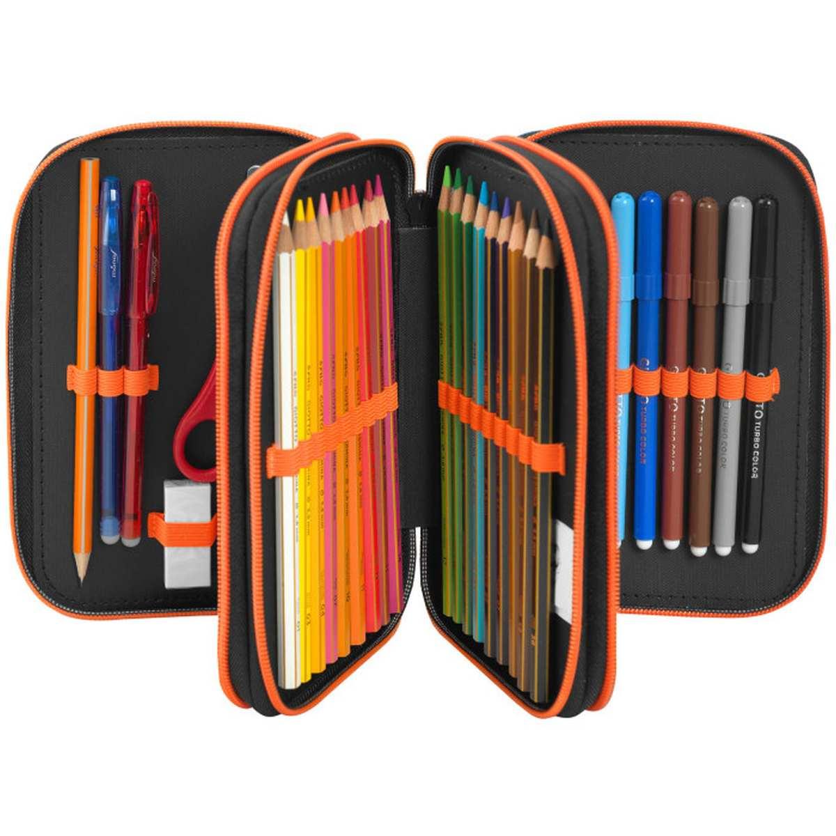 Astuccio 3 zip con corredo lyon gamer