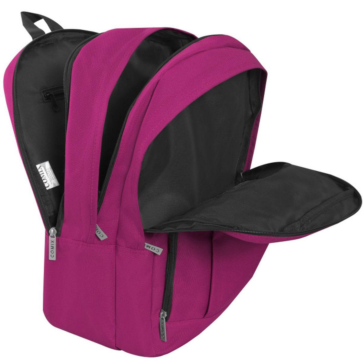 Zaino organizzato comix monocolore