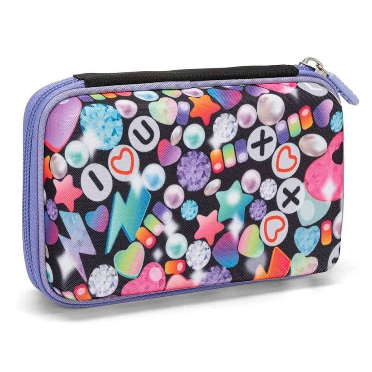 Astuccio maxi zip con corredo comix bright