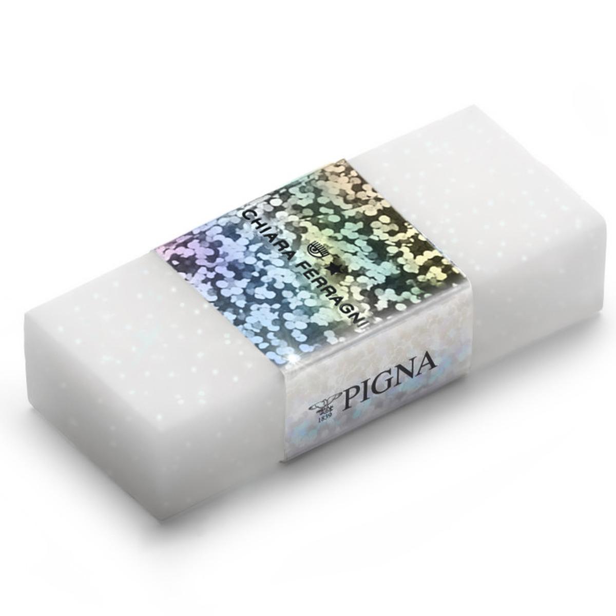 Pigna - set 3 gomme con glitter chiara ferragni