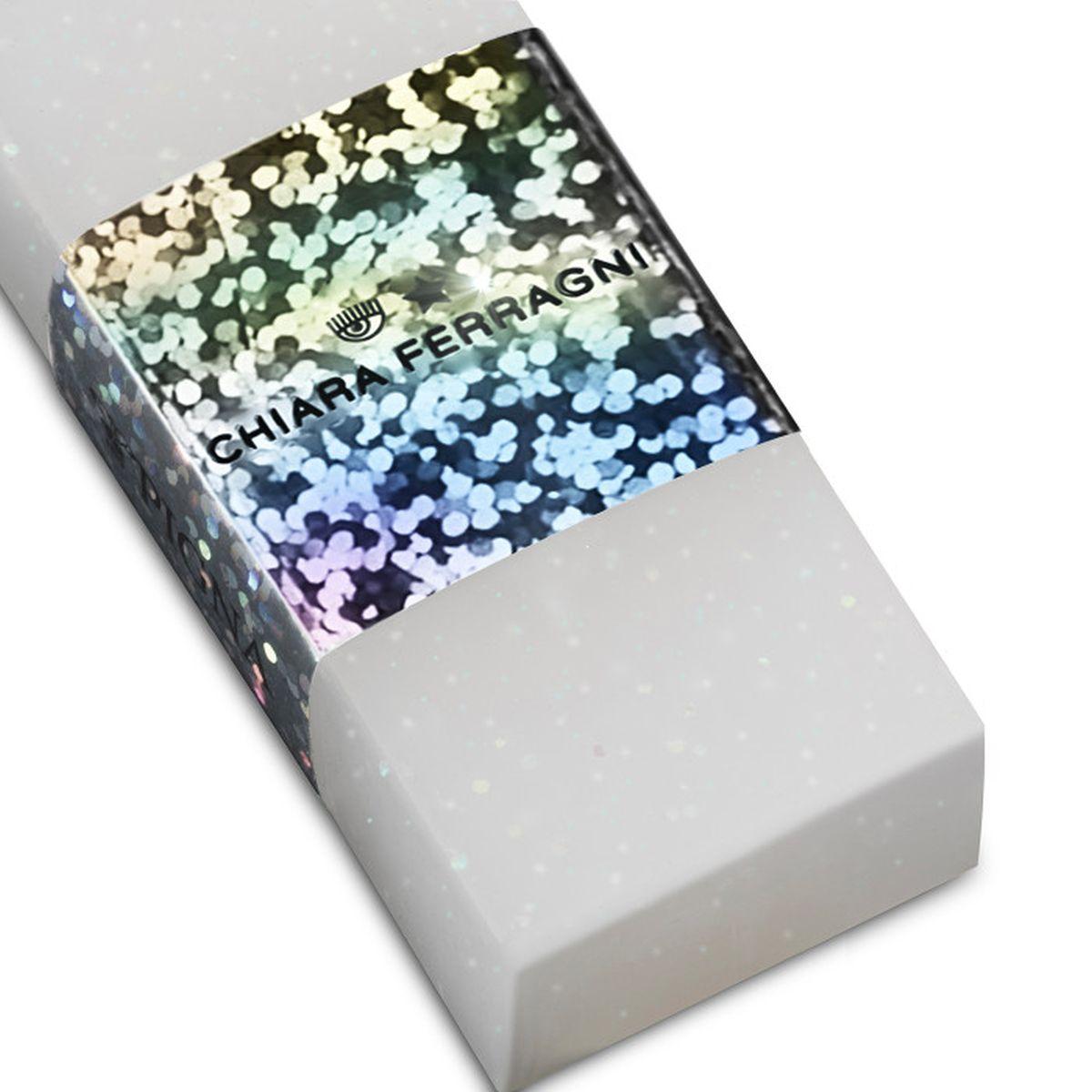 Pigna - set 3 gomme con glitter chiara ferragni