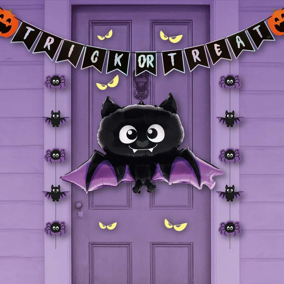 Legami - set decorazione porta halloween - trick or treat
