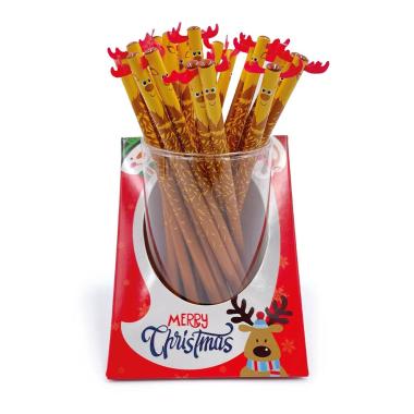 Lebez - matita ?merry christmas? decorata ?renna?