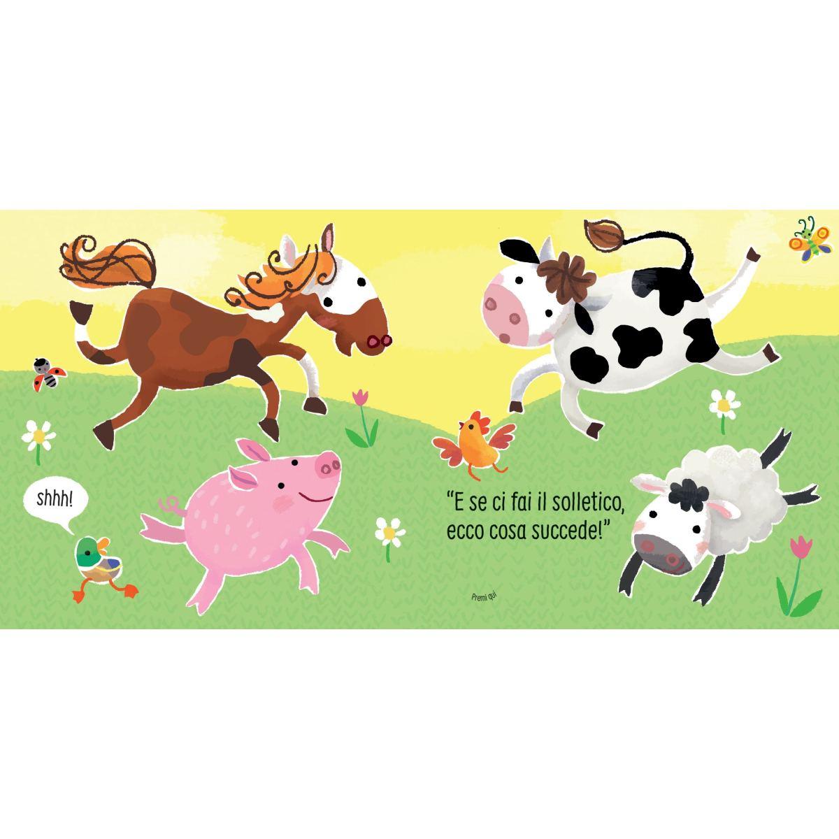 Non farmi il solletico! ... dice il maialino