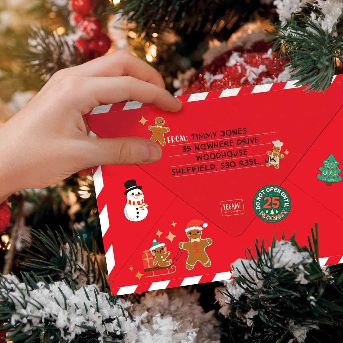 Legami santa claus letter kit - kit per lettera a babbo natale