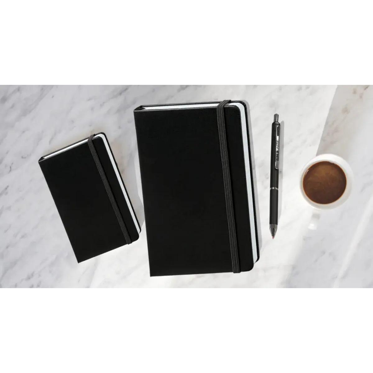 Taccuino con cover in pu soft - 12,6 x 17,8 cm - interno puntinato - 192 pg - 80 gr