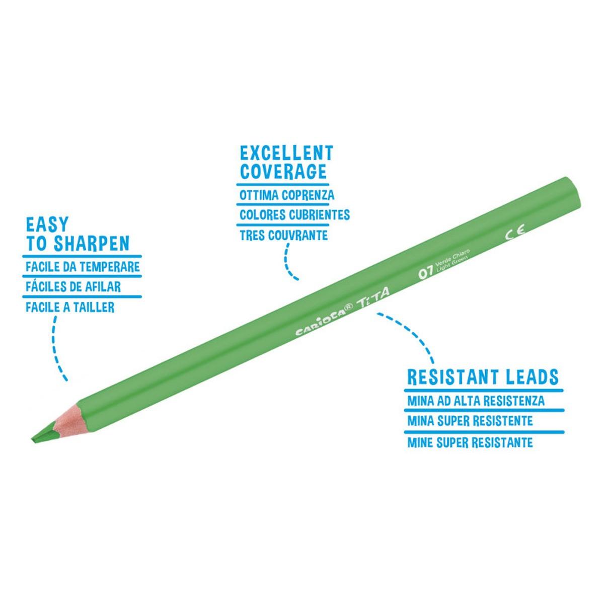 Carioca matite maxi tita - 6 pz