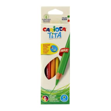 Carioca matite maxi tita - 6 pz