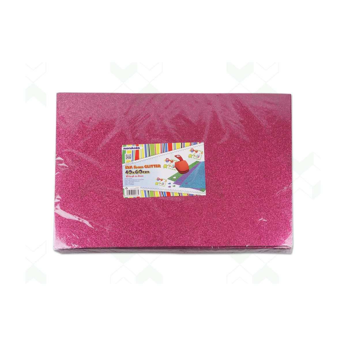 Eva foam glitter 2 mm - 40 x 60 cm -