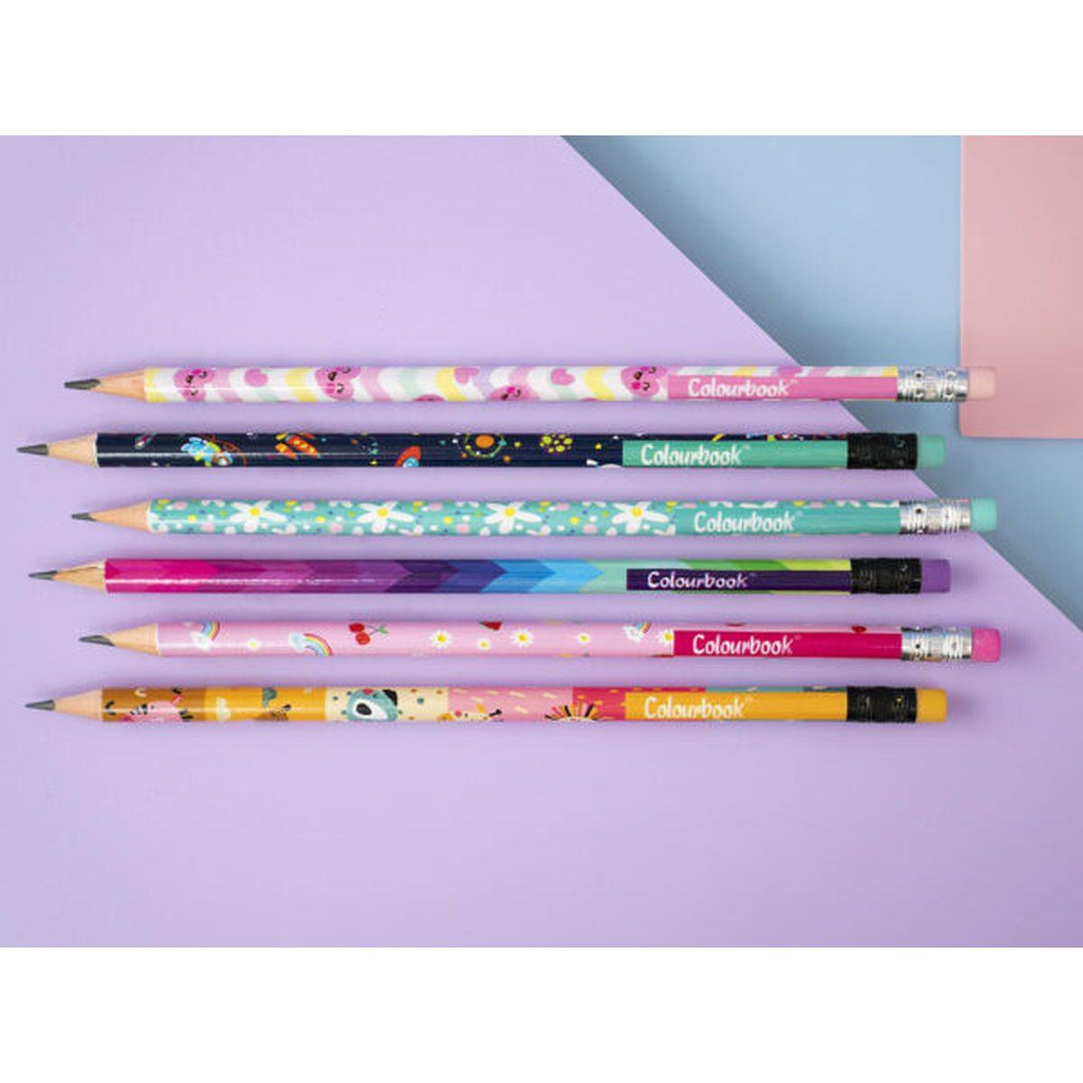 Matite con gomma matta new colors