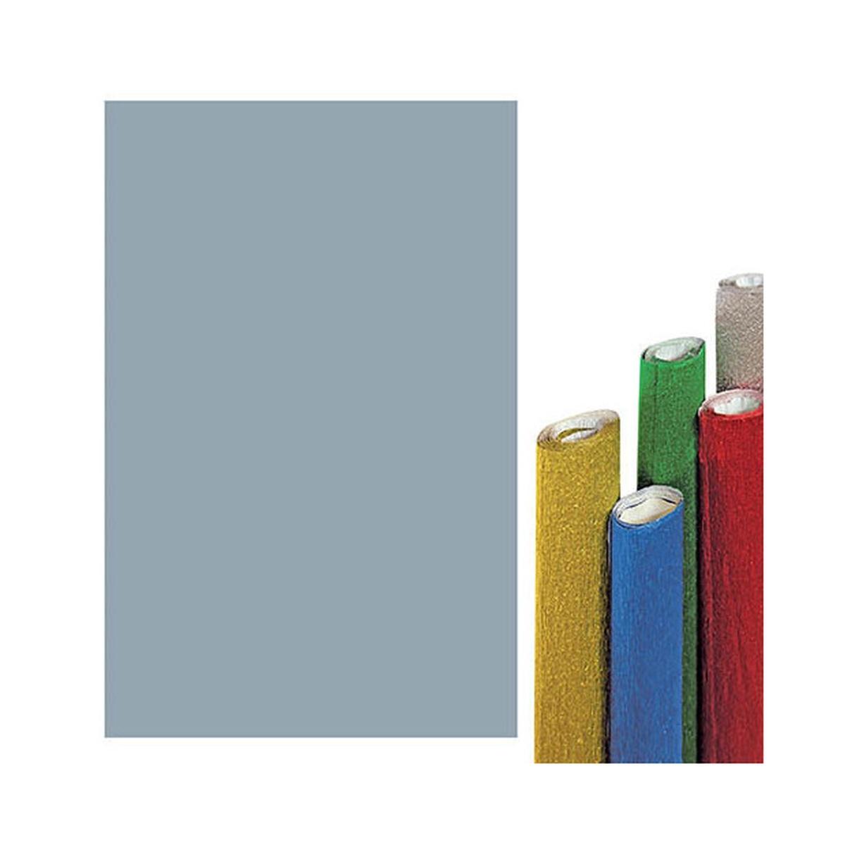 Deco - rotolo carta crespa metallizzata da cm 50 x 250 - 32 gr