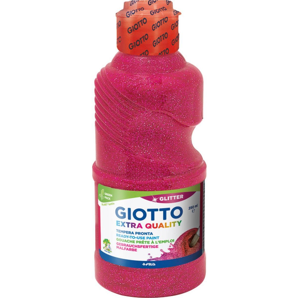 Giotto tempera glitter - flacone da 250 ml