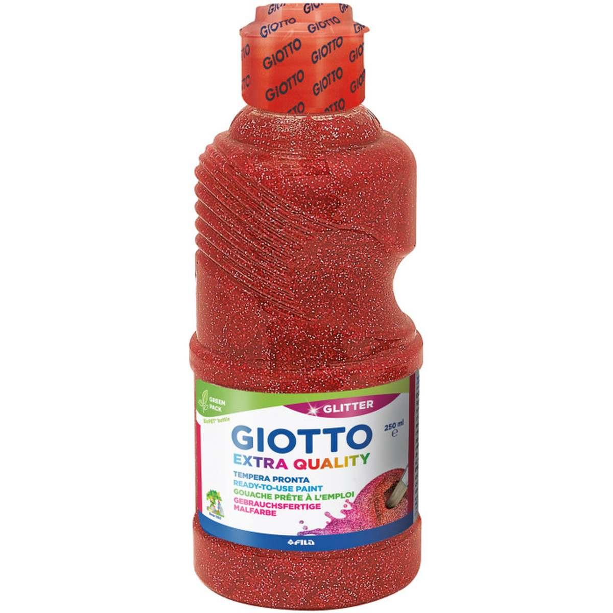 Giotto tempera glitter - flacone da 250 ml