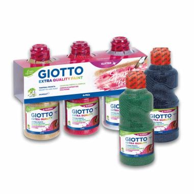 Giotto tempera glitter - flacone da 250 ml
