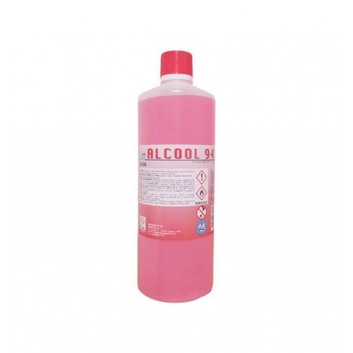 Alcool 94° etilico denaturato - azione disinfettante - uso esterno