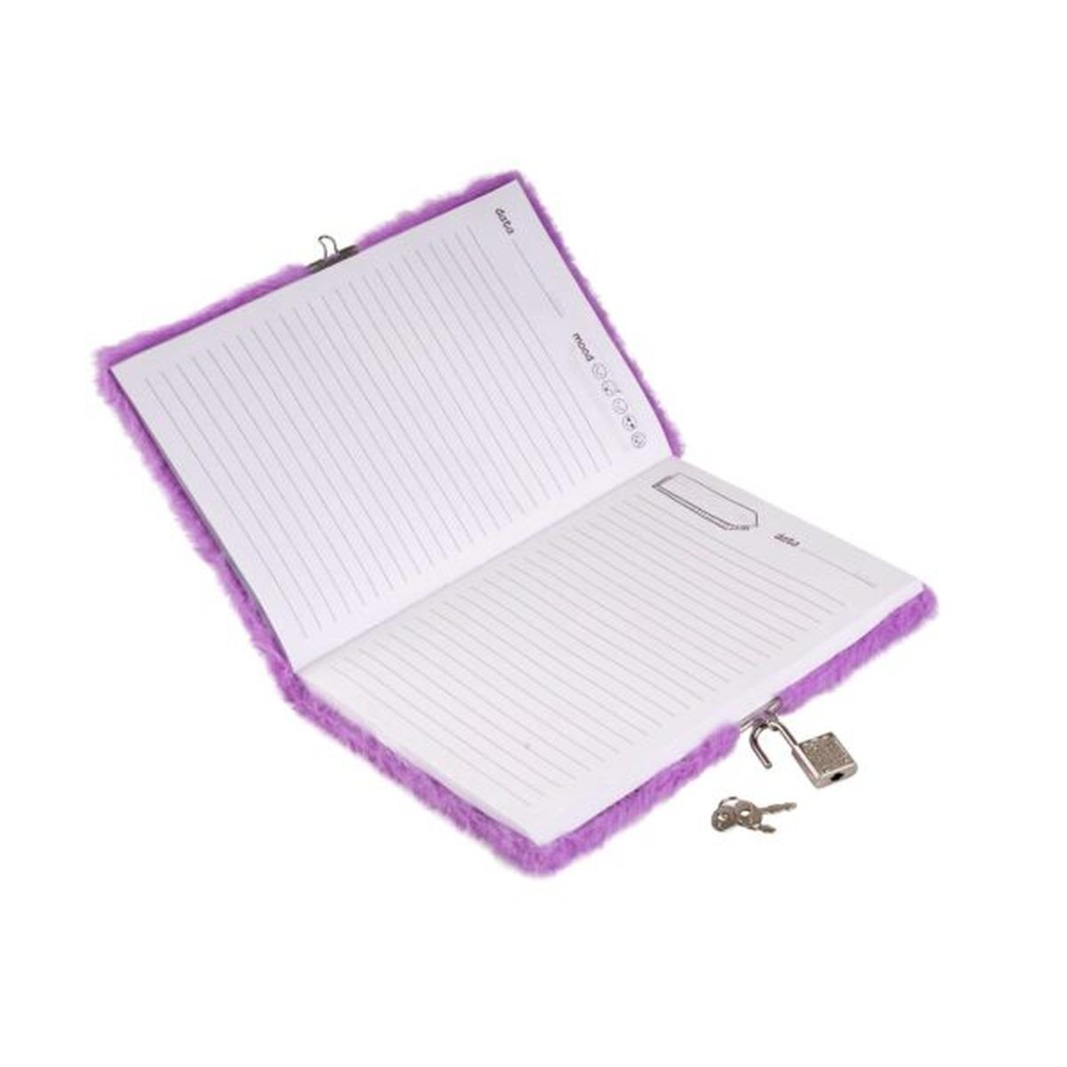 Colourbook diario segreto con lucchetto - furry