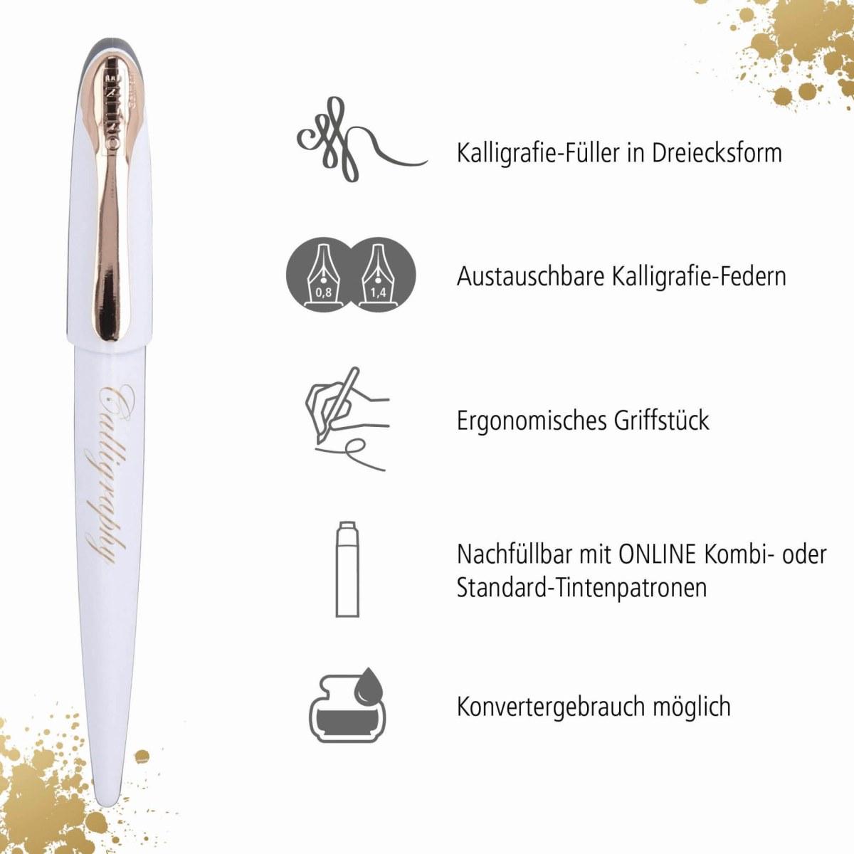 Penna stilogrtafica calligrafica online air