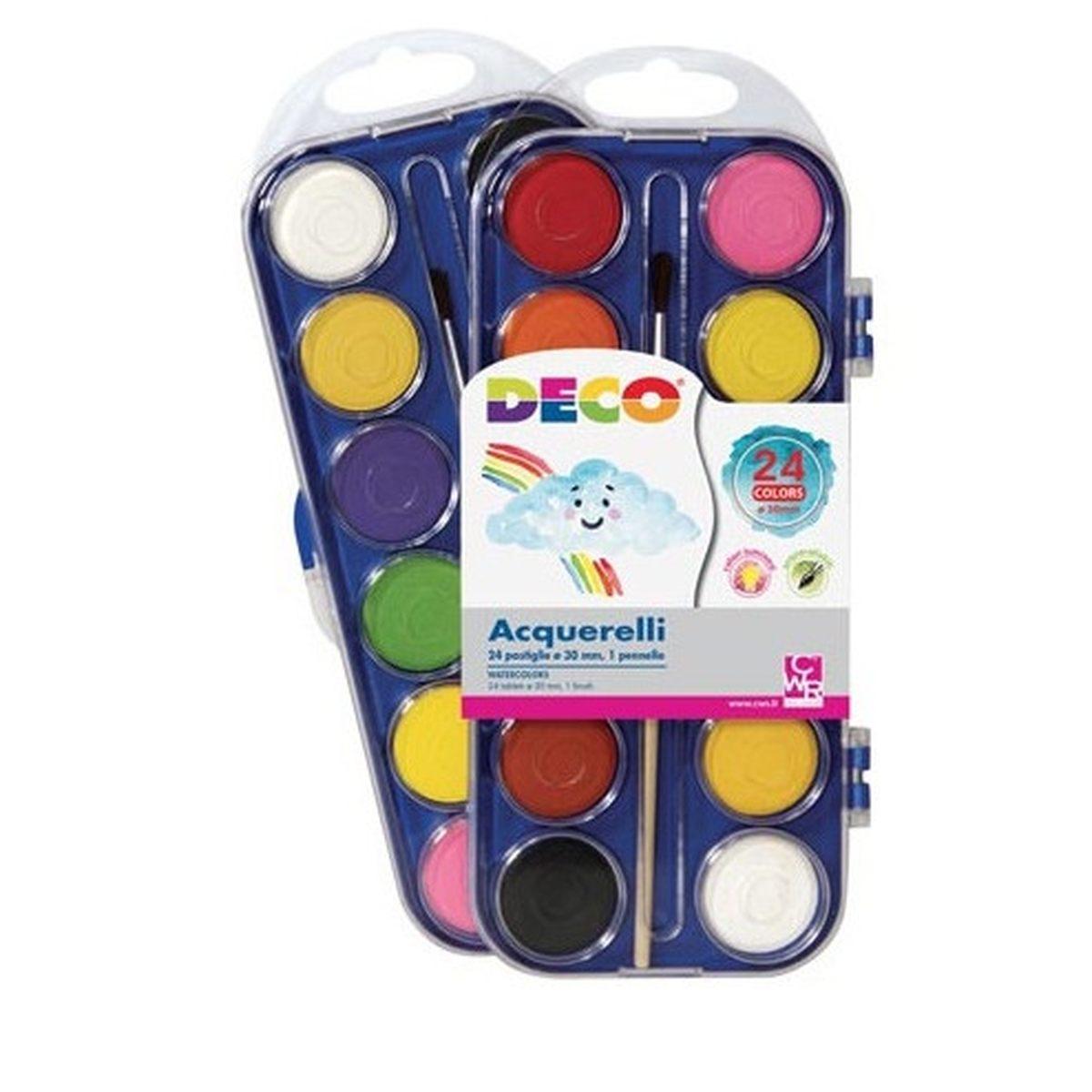 ACQUERELLI - 24 PASTICCHE - 30 mm