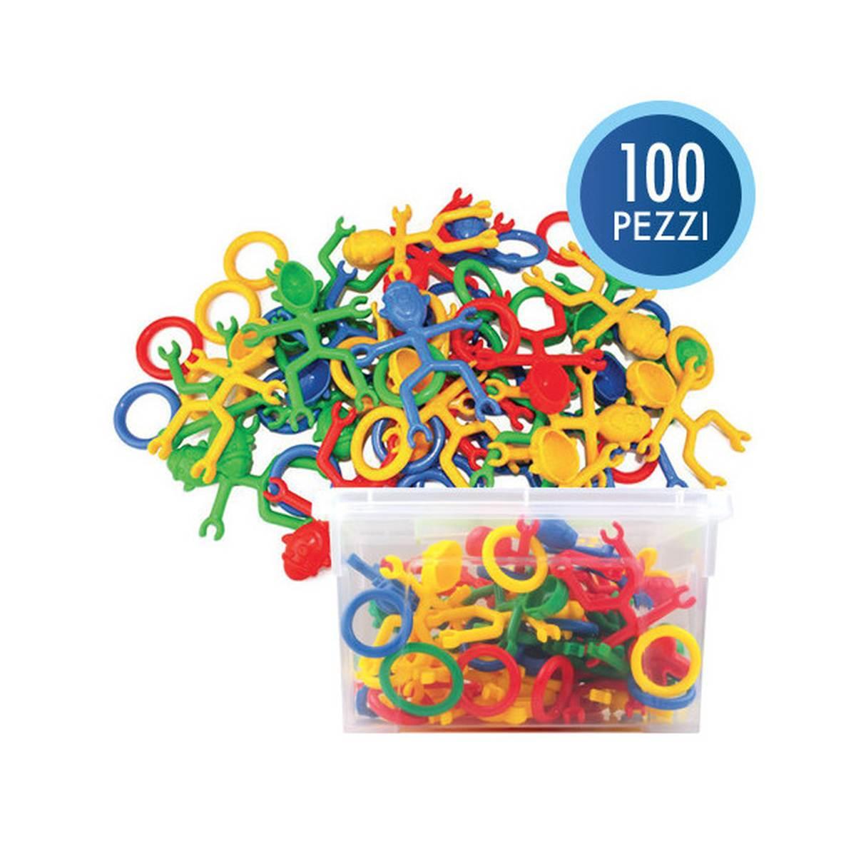 Omini acrobatici - bauletto 100 pz
