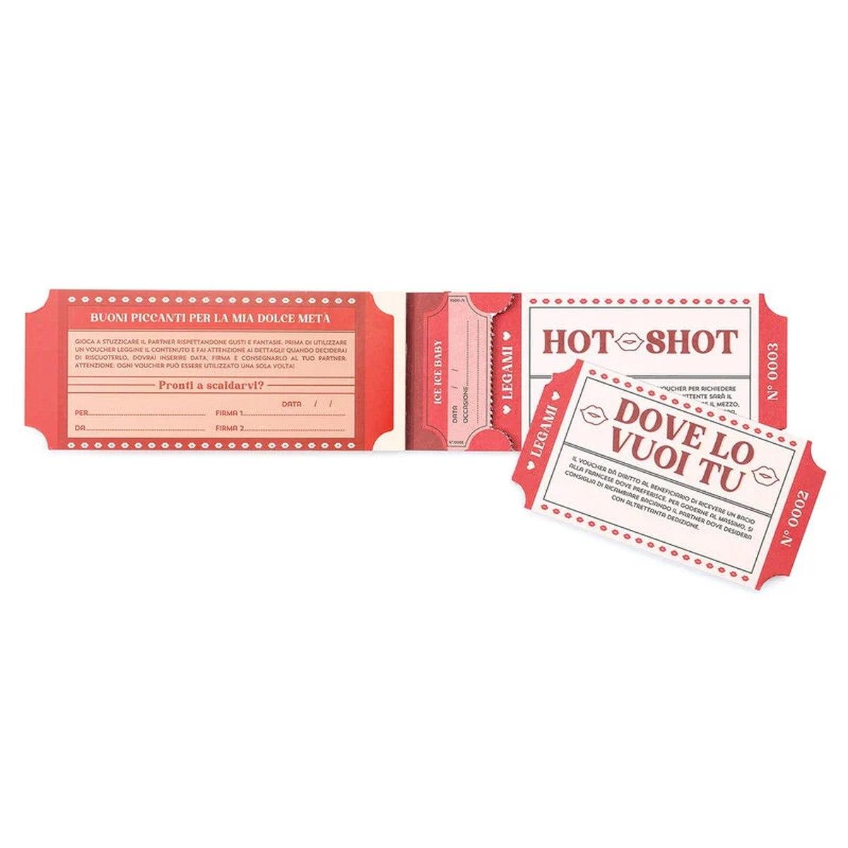 Legami libro dei 24 buoni sexy - italiano - buoni regalo