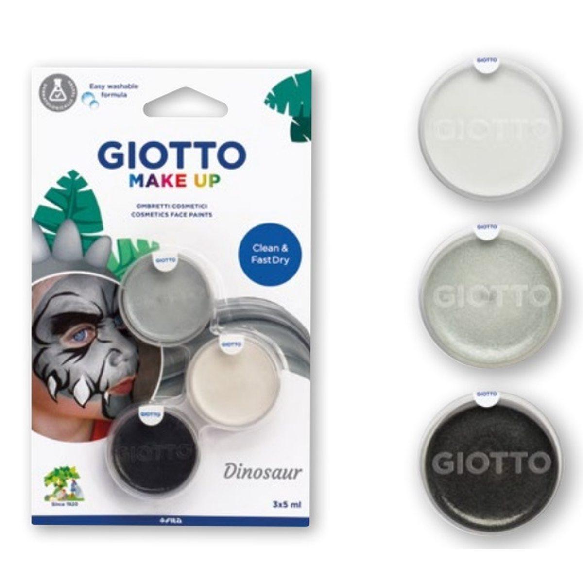 Giotto make up - ombretti cosmetici - tris tematici