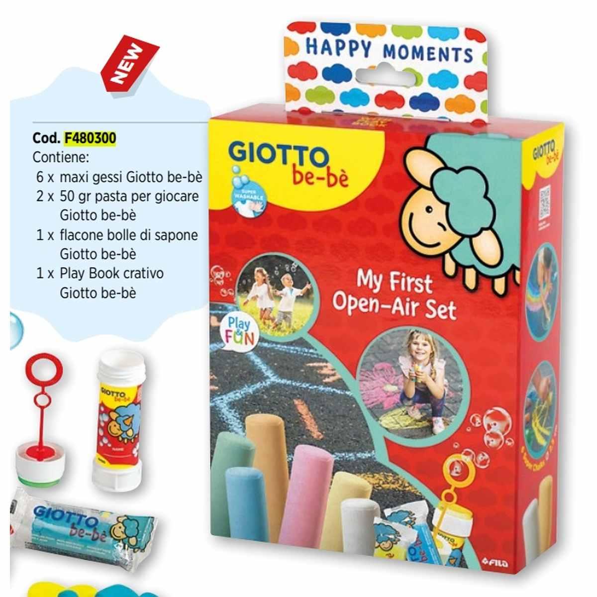 Giotto be-b my first open air set