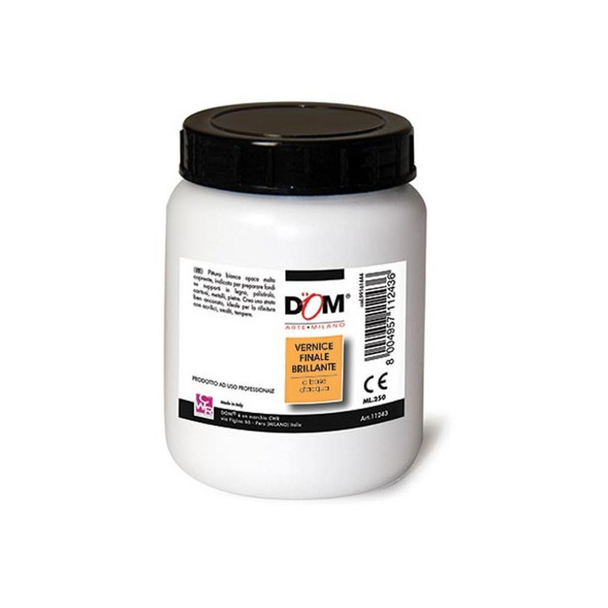Dom - vernice finale brillante all'acqua - 250 ml