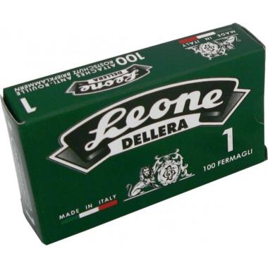 Leone dellera - fermagli zincati nr 1 - 20 mm - 100 pz