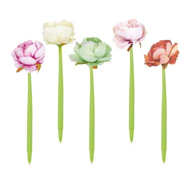 Lebez - penna flexi peony flower con top fiore in tessuto