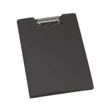 Portablocco verticale con bloccafogli in metallo e gancio - 23 x 32 cm