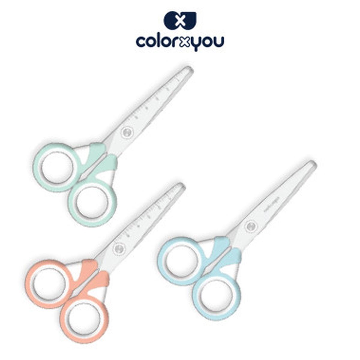 Colorxyou - forbici 13 cm centimetrata