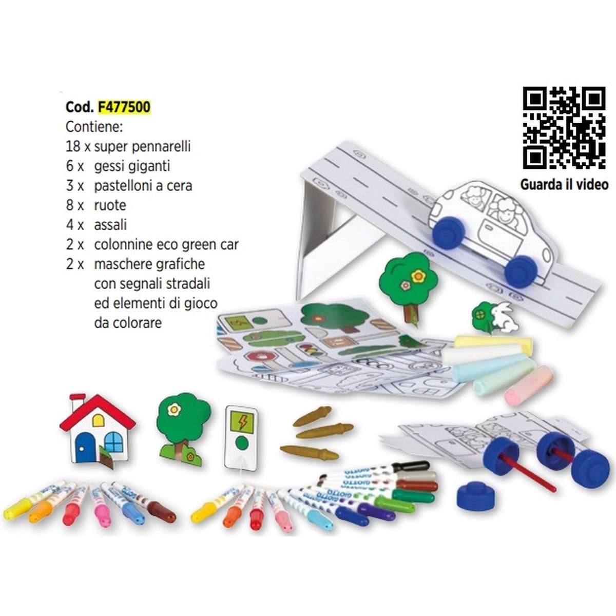 Giotto be-b green car