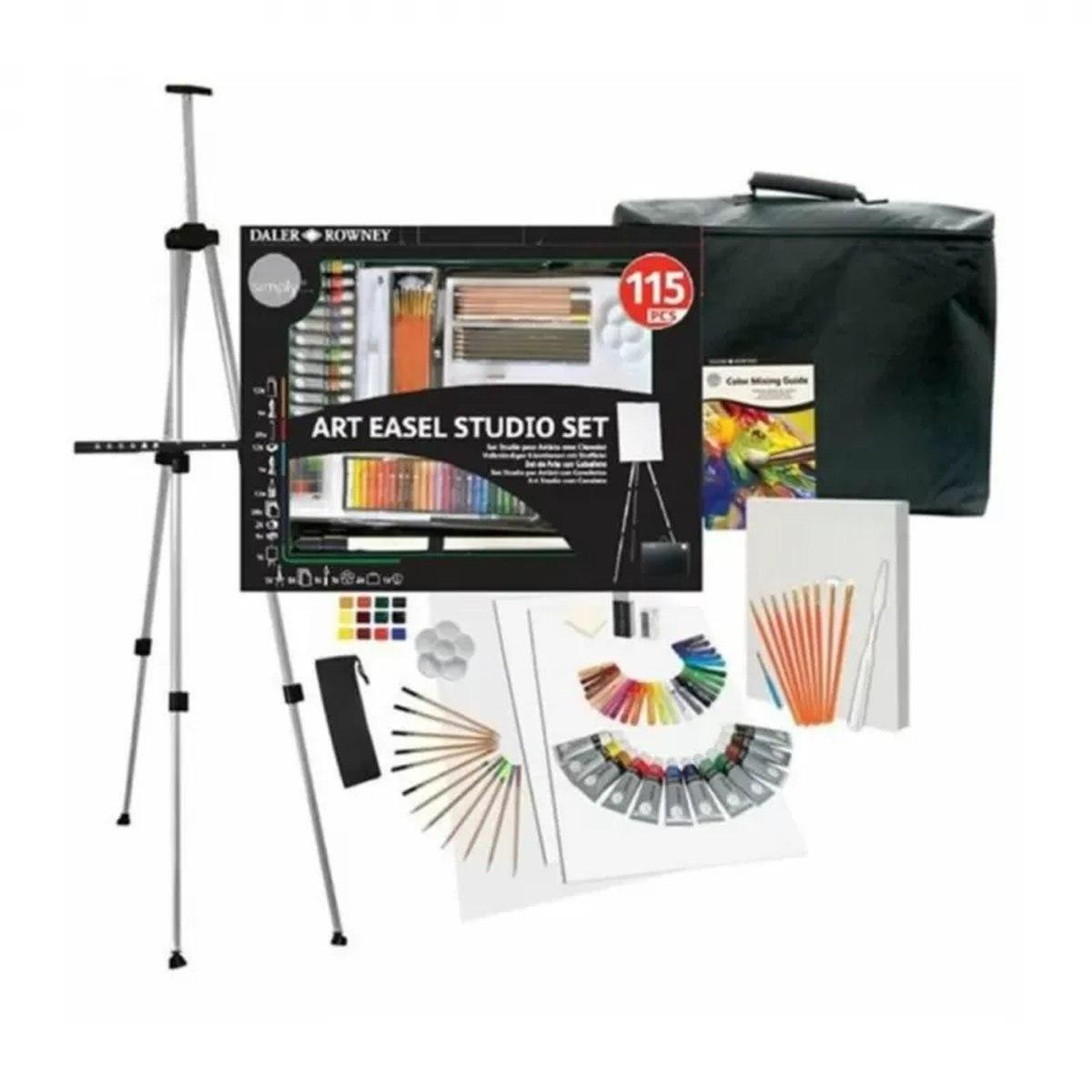 Daler rowney simply art set 115 pz