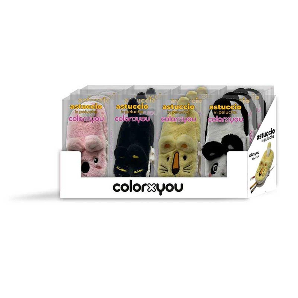 Colorxyou - astuccio in peluche