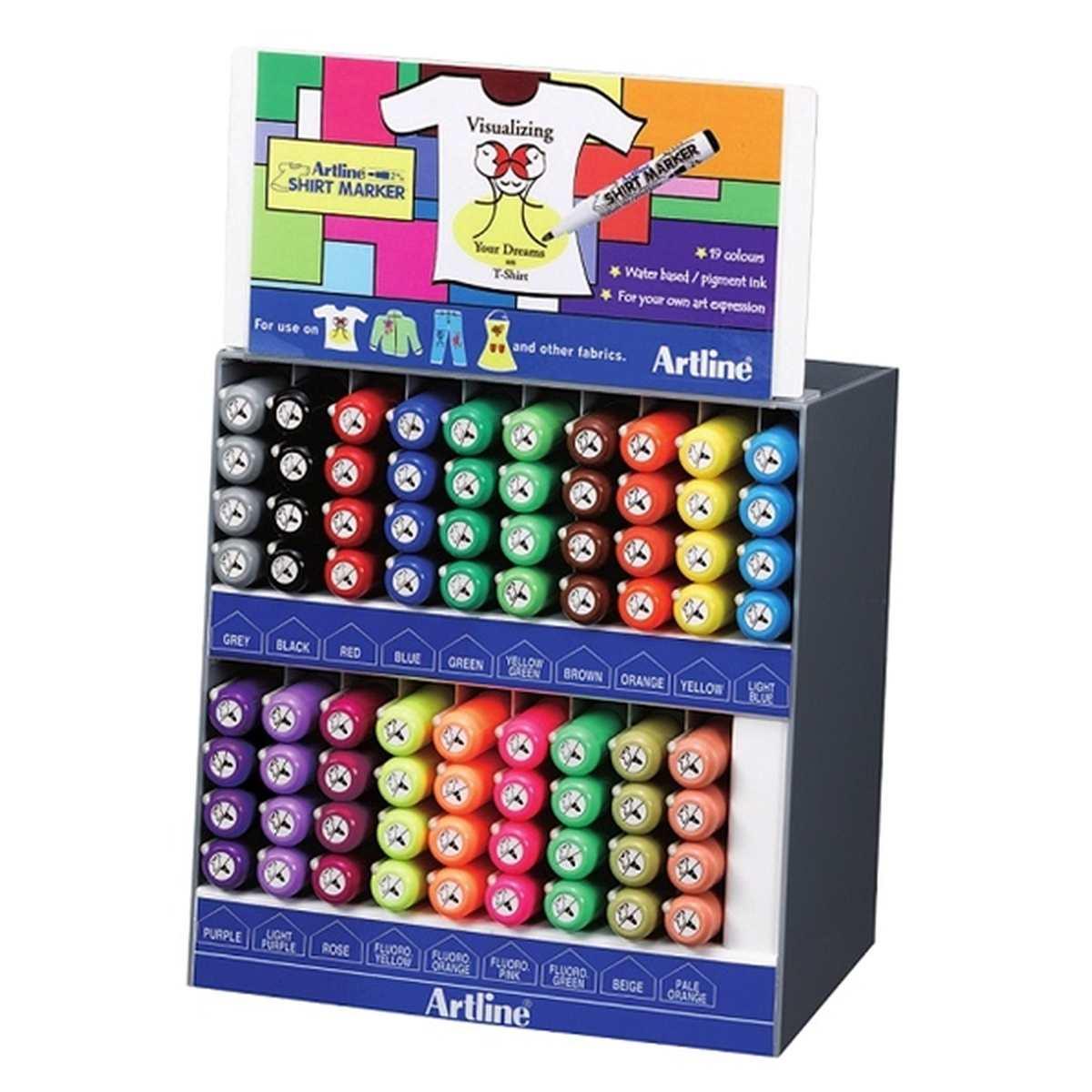 Artline marker t-shirt tessuto