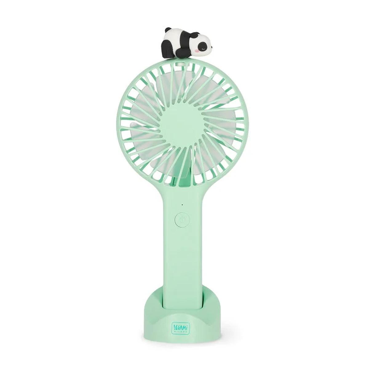 Legami - ventilatore portatile ricaricabile con base - mini fan