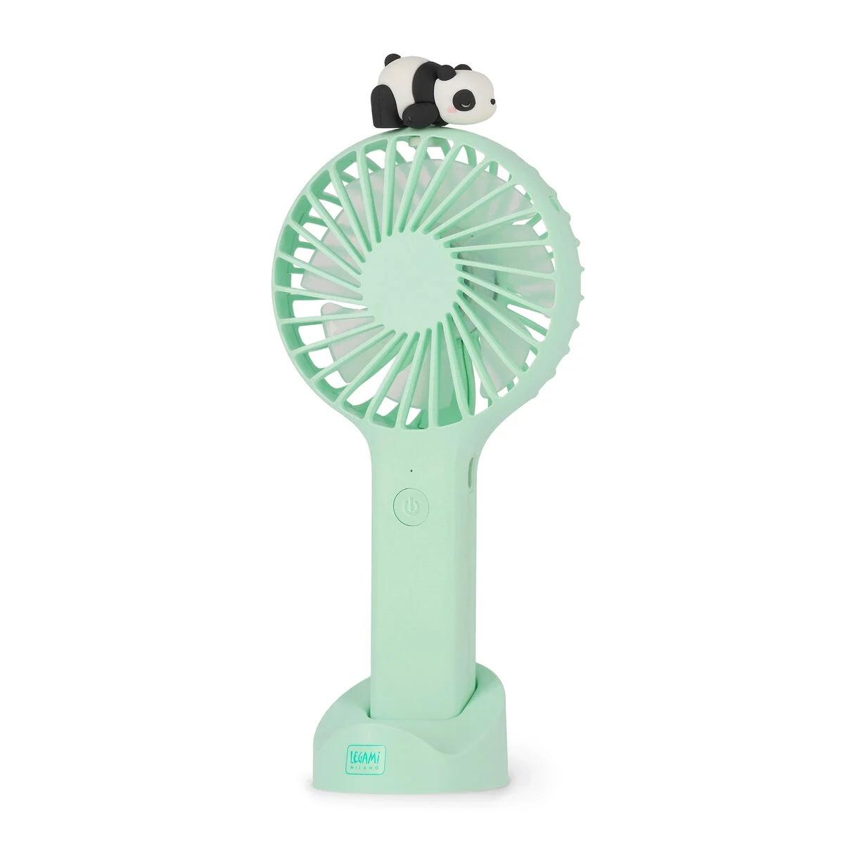 Legami - ventilatore portatile ricaricabile con base - mini fan